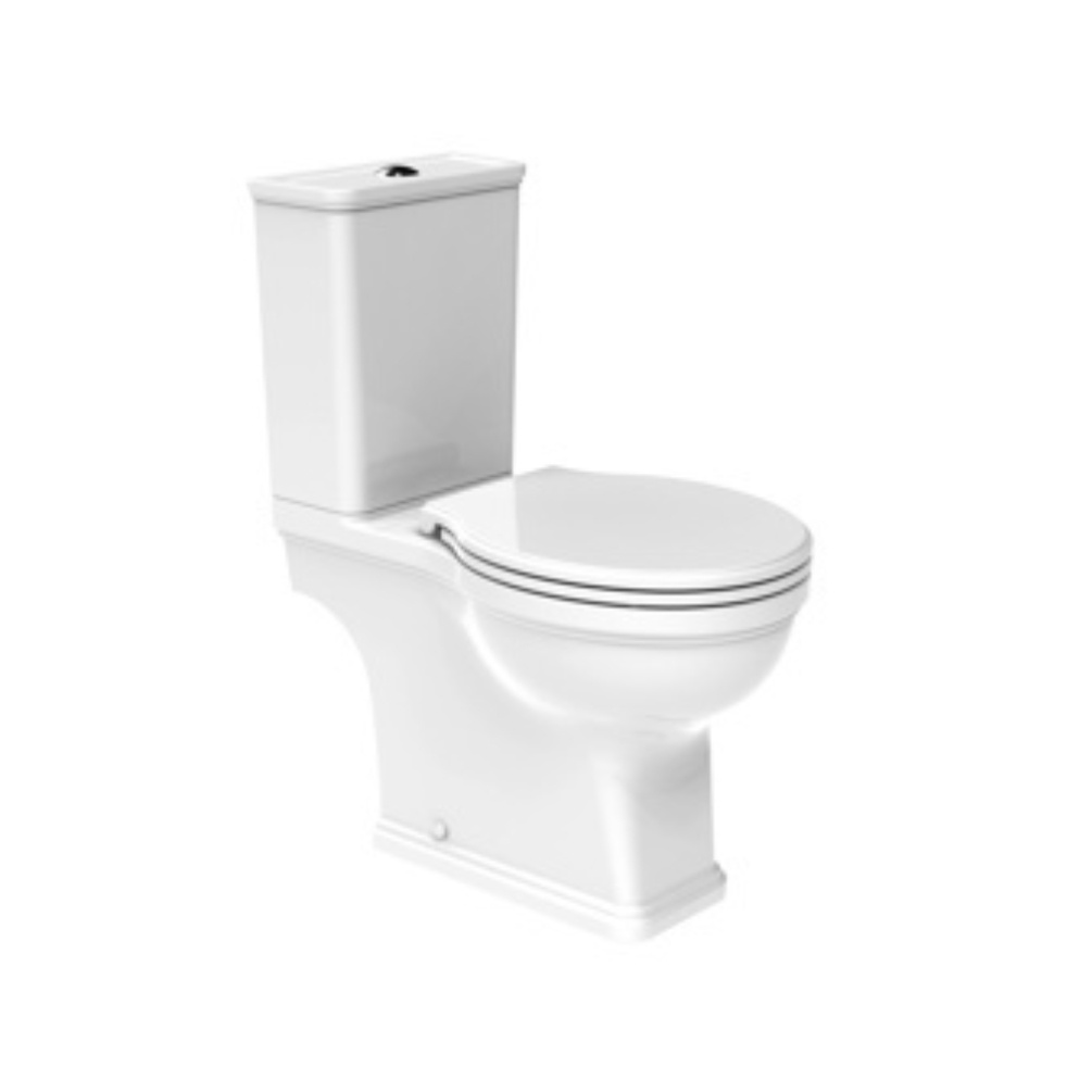 Product cut out image of the Tavistock Marston Close Coupled Open Back Toilet